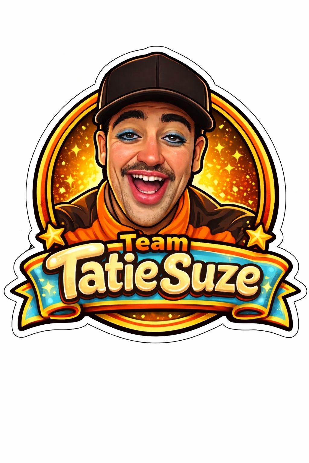 Stickers "Team Tatie Suze "