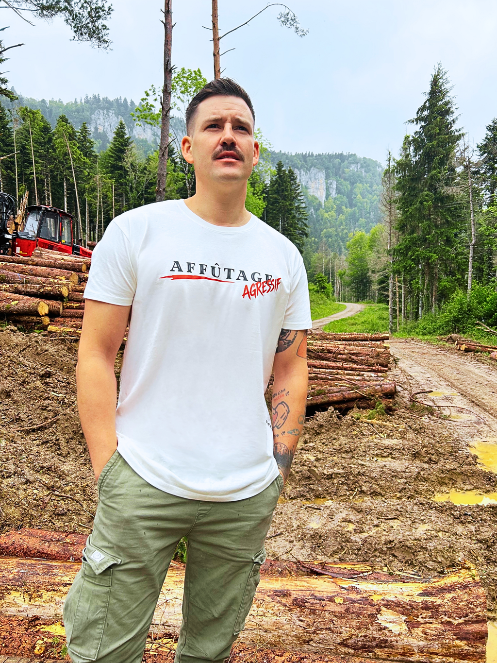 PRE COMMANDE: Tee shirt AFFUTAGE AGRESSIF